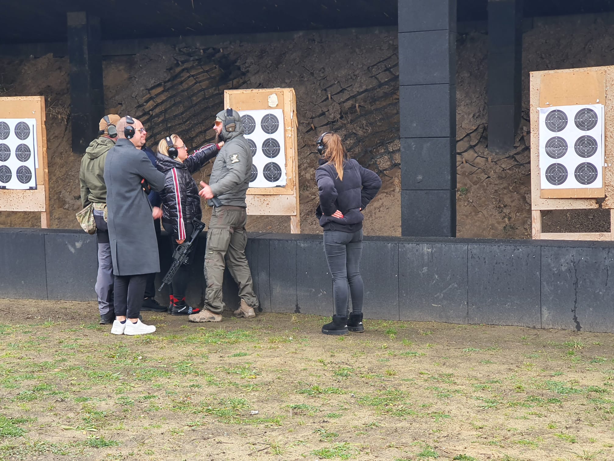 Szkolenie przy tarczach