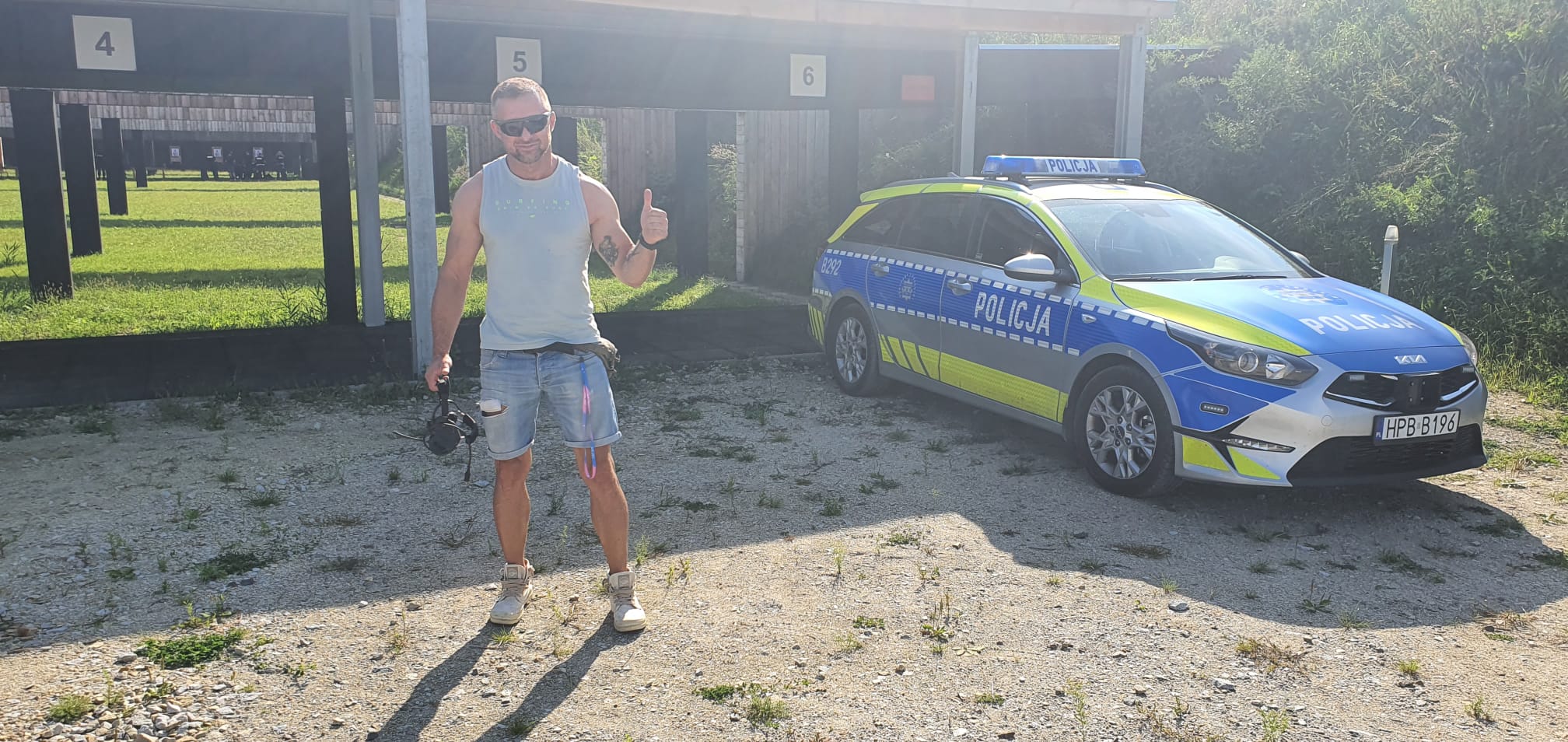 Strzelnica i policja